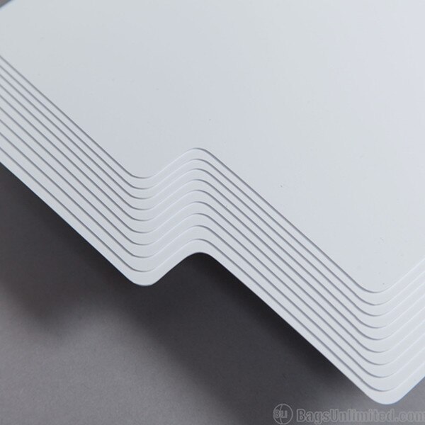White Polystyrene Plastic Bin Divid